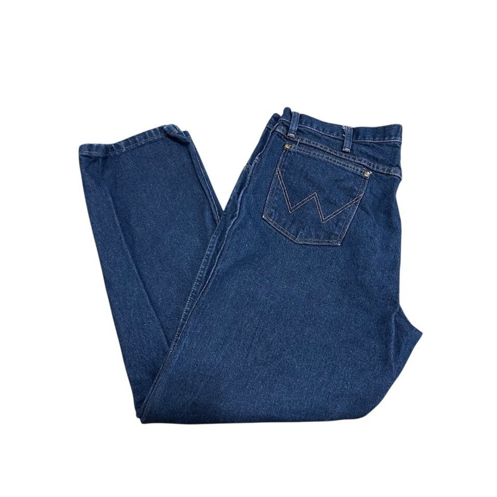 Wrangler 47 MWZ Regular Fit Dark Wash Denim‎ Jeans Men's 38x30